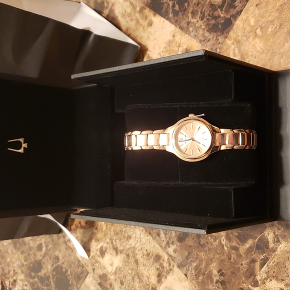 BULOVA classic Rose Goldtone Watch main image 4